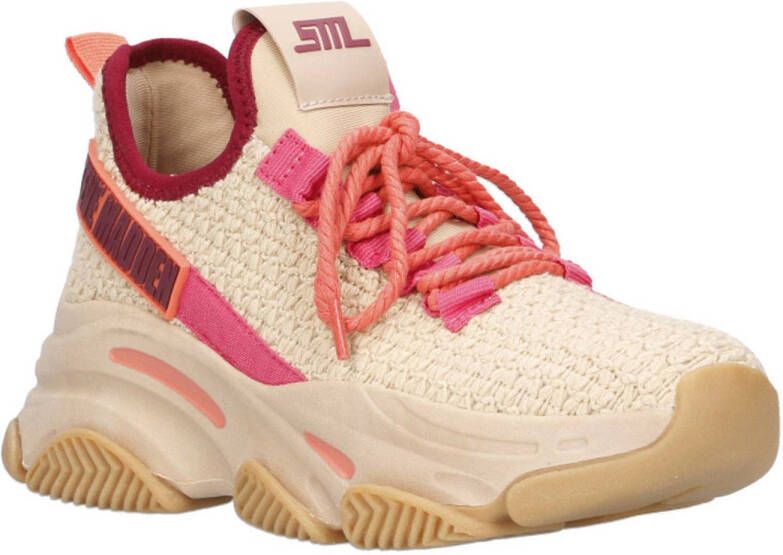 Steve Madden Project chunky sneakers beige roze