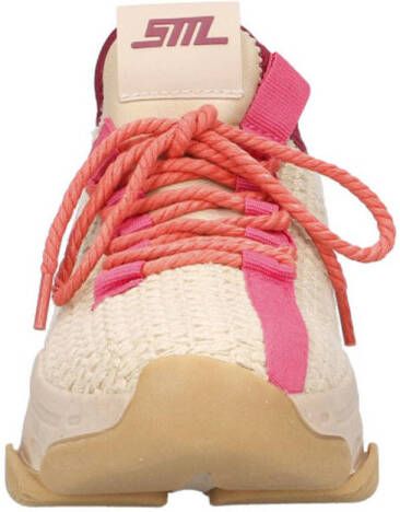 Steve Madden Project chunky sneakers beige roze