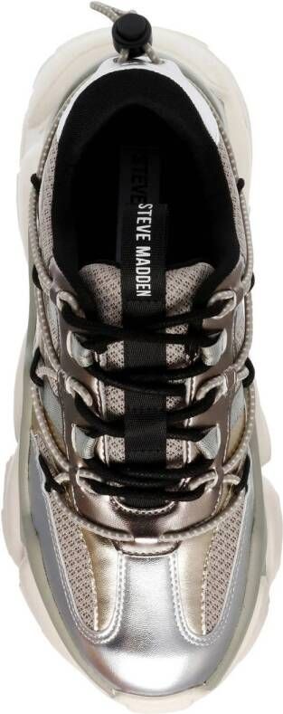 Steve Madden Spectetor chunky sneakers zilver