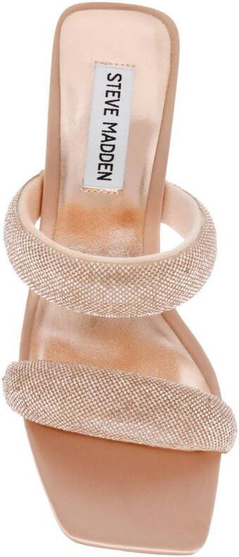 Steve Madden Top Notch muiltjes met strass rosé