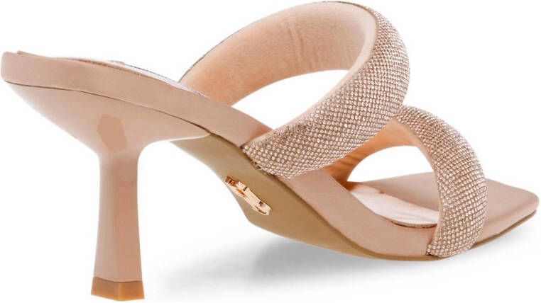 Steve Madden Top Notch muiltjes met strass rosé