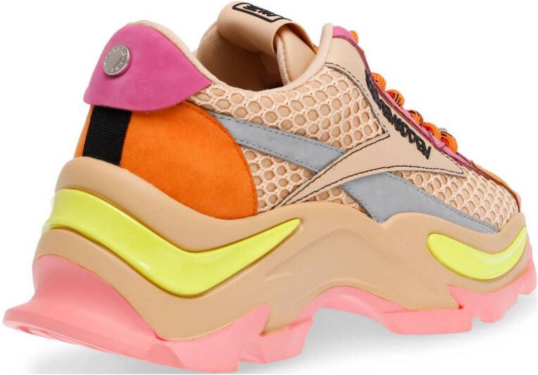Steve Madden Zoomz sneakers roze oranje