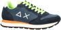 SUN68 Tom Fluo suède sneakers donkerblauw - Thumbnail 2