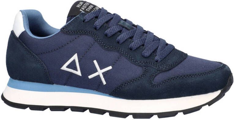 SUN68 Tom Solid sneakers donkerblauw