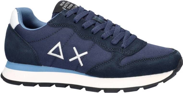 SUN68 Tom Solid sneakers donkerblauw