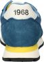 SUN68 Tom Solid suède sneakers blauw - Thumbnail 2