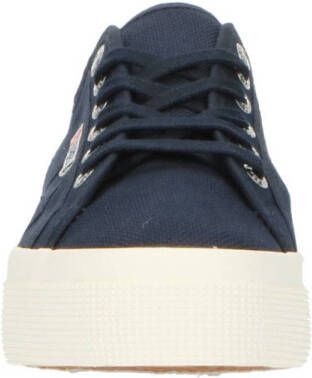 Superga canvas sneakers donkerblauw