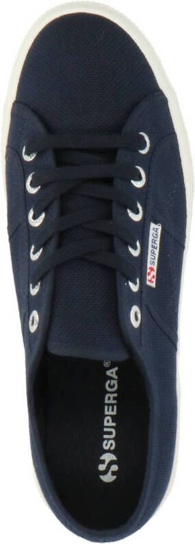 Superga canvas sneakers donkerblauw