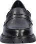 Tamaris chunky leren loafers zwart - Thumbnail 1