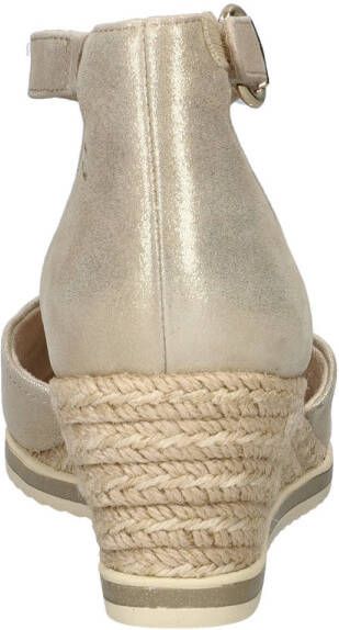 Tamaris espadrilles goud