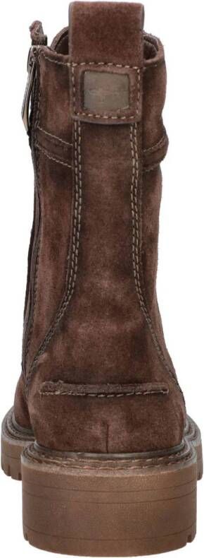Tamaris gevoerde veterboots bruin