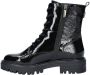 Tamaris lakleren veterboots zwart - Thumbnail 4