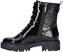 Tamaris lakleren veterboots zwart - Thumbnail 4