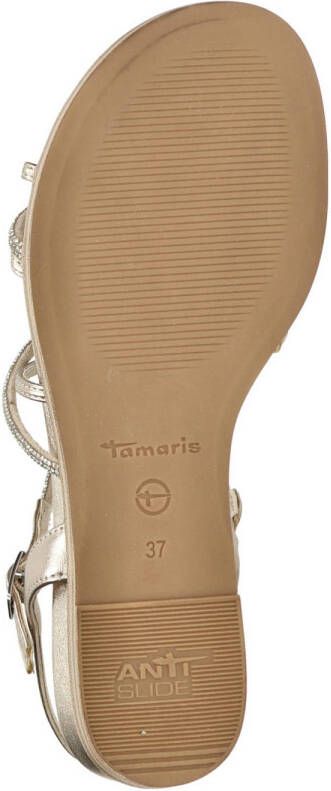 Tamaris sandalen goud