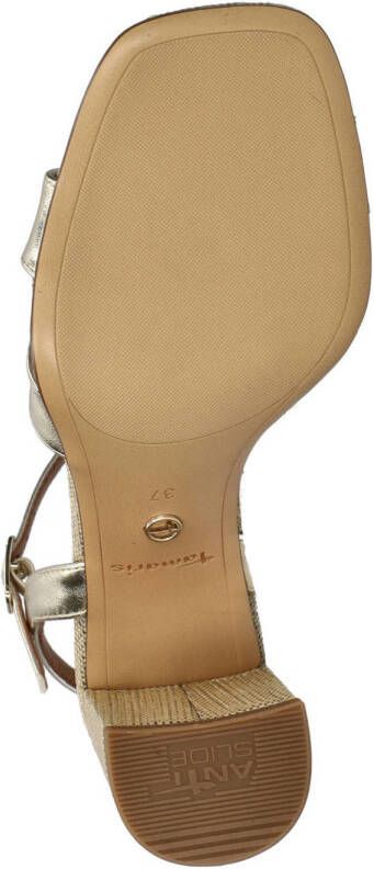 Tamaris sandalettes goud