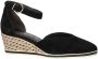 Tamaris suède espadrilles zwart - Thumbnail 3
