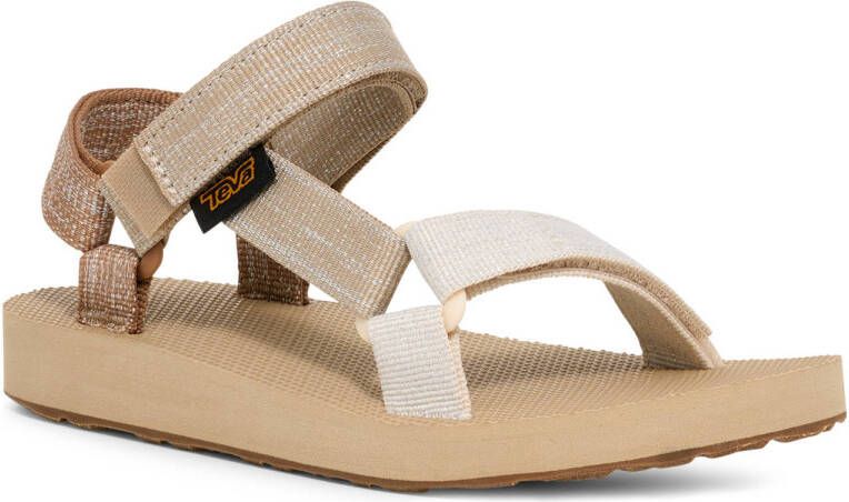Teva Original Universal Metalic sandalen beige