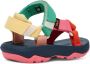 Teva T HURRICANE XLT 2 Unisex Sandalen Roze Blauw Groen - Thumbnail 11