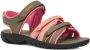 Teva Tirra sandalen olijfroen zalm Groen Meisjes Textiel Meerkleurig 38 39 - Thumbnail 9