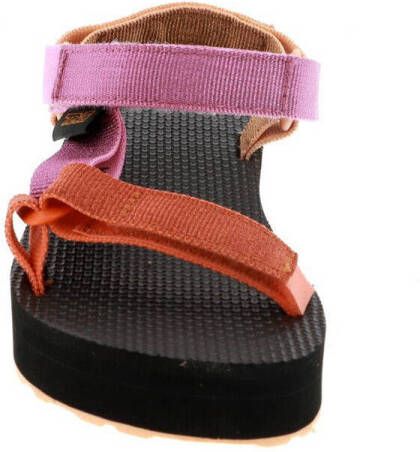 Teva sandalen roze oranje