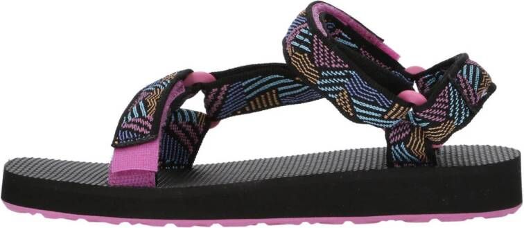 Teva sandalen zwart roze