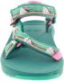 Teva Schoolkind sandalen turquoise Blauw Meisjes Textiel Meerkleurig 29 30 - Thumbnail 10