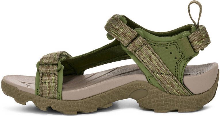 Teva Tanza sandalen groen