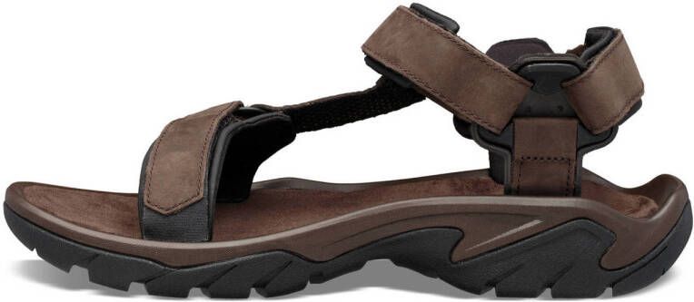 Teva Terra Fi 5 Universal Leather sandalen bruin