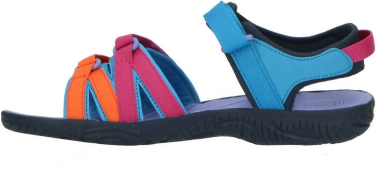 Teva Tiener sandalen blauw oranje roze