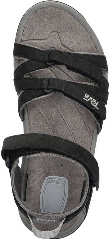 Teva Tirra nubuck sandalen zwart