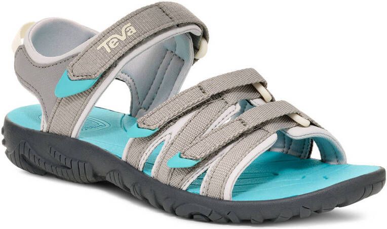 Teva Tirra sandalen grijs turquoise