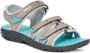 Teva Tirra sandalen grijs turquoise - Thumbnail 3