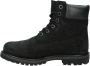 Timberland 6 Inch Classic nubuck veterboots zwart - Thumbnail 4