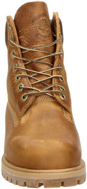 Timberland Anniversary leren veterboots cognac - Schoenen.nl