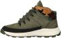 Timberland Brooklyn nubuck veterboots donkergroen - Thumbnail 6