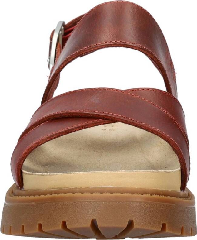 Timberland Clairemont Way leren sandalen cognac