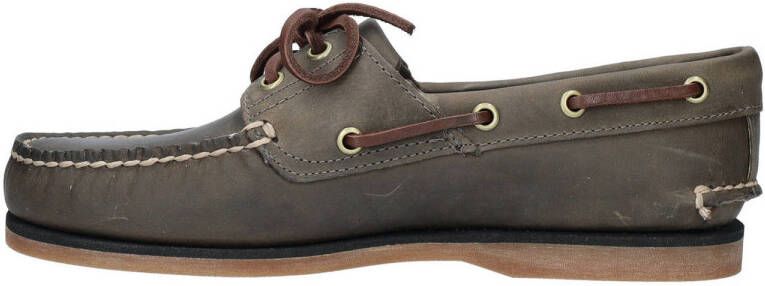Timberland Classic Boat nubuck bootschoenen taupe
