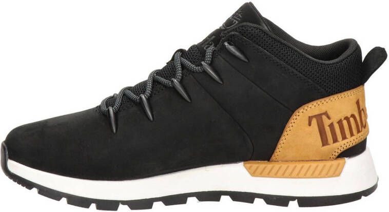 Timberland Euro Sprint nubuck veterboots zwart