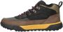 Timberland Greenstride Motion 6 leren sneakers bruin zwart - Thumbnail 3