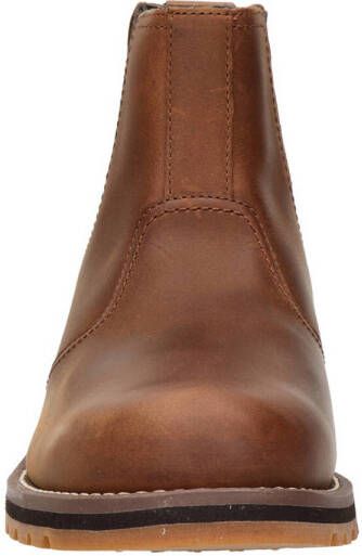 Timberland Larchmon leren chelsea boots cognac