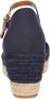 TOMMY HILFIGER Espadrilles Dames Basic Open Toe Mid Wedge Maat: 40 Materiaal: Canvas Kleur: Blauw - Thumbnail 7