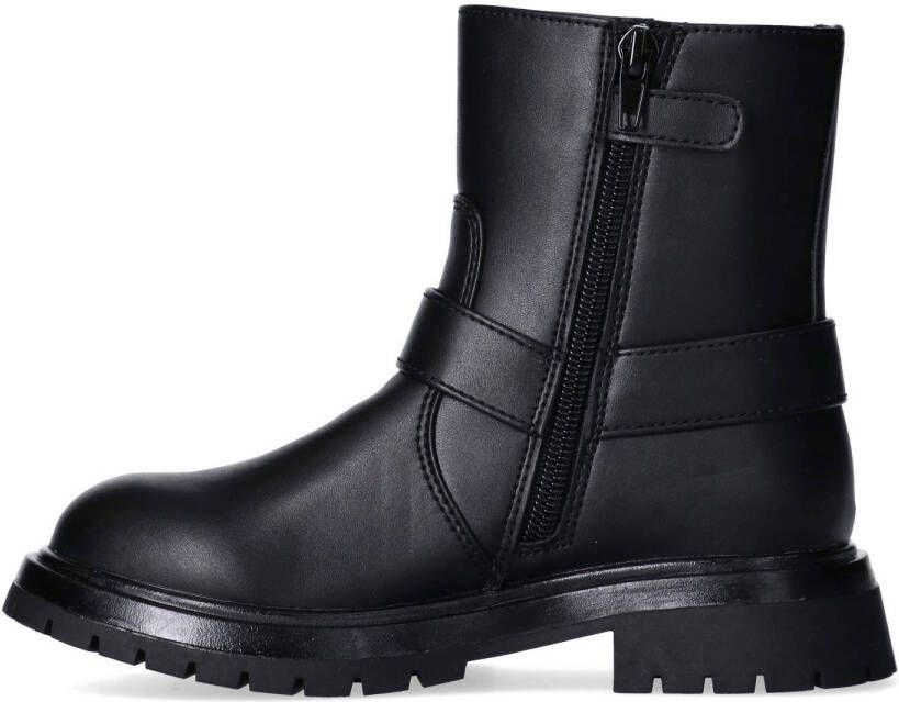 Tommy Hilfiger bikerboots zwart