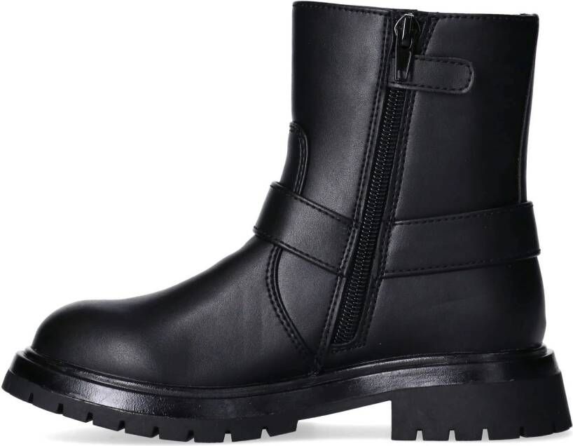 Tommy Hilfiger bikerboots zwart