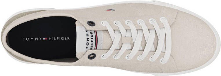 Tommy Hilfiger canvas sneakers beige