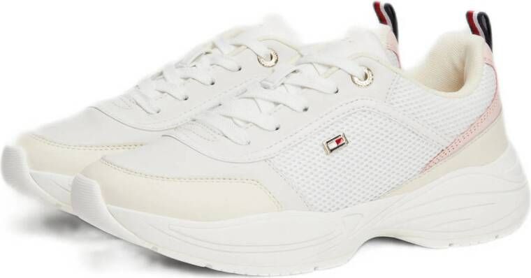 Tommy Hilfiger chunky leren sneakers wit