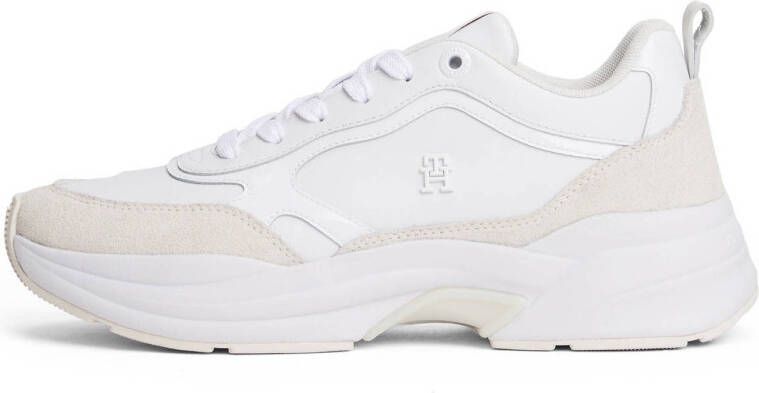 Tommy Hilfiger chunky leren sneakers wit