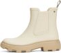 Tommy Hilfiger chunky regenlaarzen ecru - Thumbnail 3