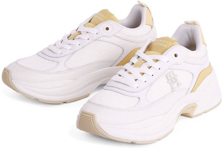Tommy Hilfiger chunky sneakers wit beige
