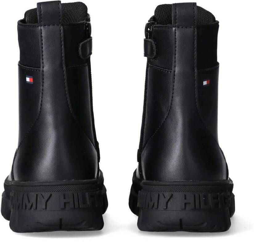 Tommy Hilfiger chunky veterboots zwart