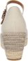 TOMMY HILFIGER Espadrilles Dames Basic Open Toe Mid Wedge Maat: 37 Materiaal: Textiel Kleur: Beige - Thumbnail 9